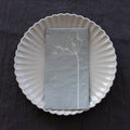 schlichte Papierserviette Buda (wilde Möhre) von monochrome-home aus Buxtehude