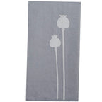chlichte Papierserviette Bjuda (Mohn) monochrome-home aus Buxtehude