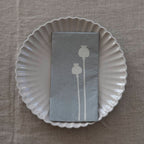 schlichte  Papierserviette Bjuda (Mohn)  monochrome-home aus Buxtehude 