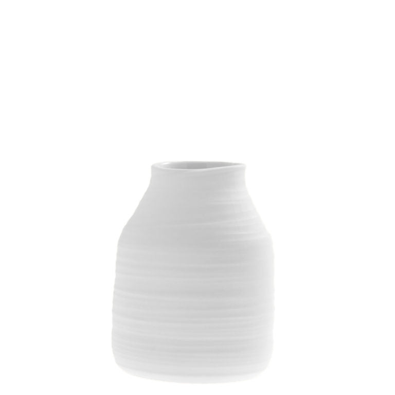 Keramikvase weiß Follingbo Storefactory , monochrome-home Buxtehude