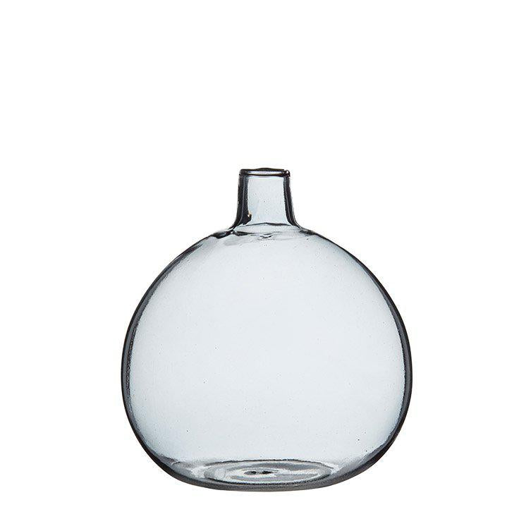 Kleine runde Glasvase Bubblan