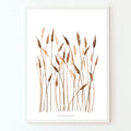 Poster Kaverini Wildes Getreide, monochrome-home Buxtehude