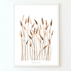 Poster Kaverini Wildes Getreide, monochrome-home Buxtehude