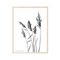 Poster Kaverini Heu, monochrome-home Buxtehude